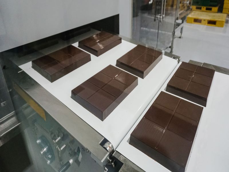 The fourth production line will support increased chocolate production. Credit: Barry Callebaut.