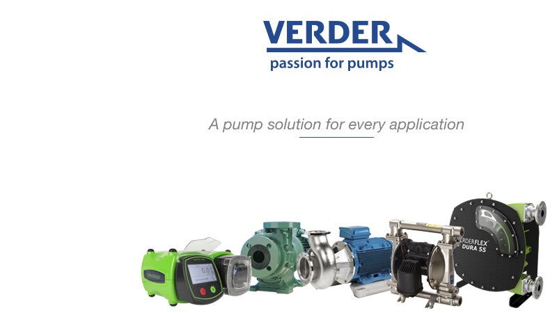 Hose and tube pumps for waste water and food processing